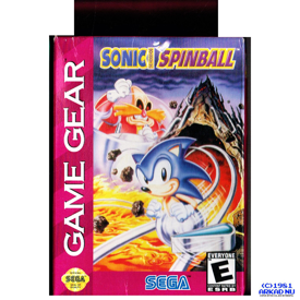 SONIC SPINBALL GAME GEAR