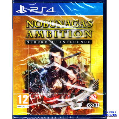 NOBUNAGAS AMBITION SPHERE OF INFLUENCE PS4
