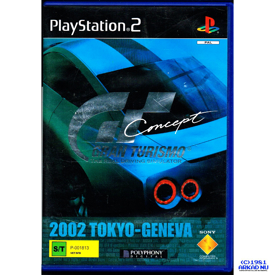 GRAN TURISMO CONCEPT 2002 TOKYO GENEVA PS2