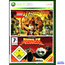 LEGO INDIANA JONES + KUNG FU PANDA XBOX 360