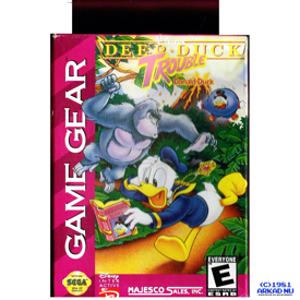 DEEP DUCK TROUBLE STARRING DONALD DUCK GAME GEAR