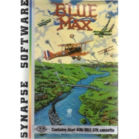 BLUE MAX ATARI 400/800 KASSETT 32K NYTT