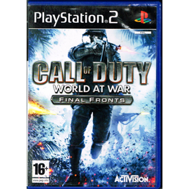 CALL OF DUTY WORLD AT WAR FINAL FRONTS PS2