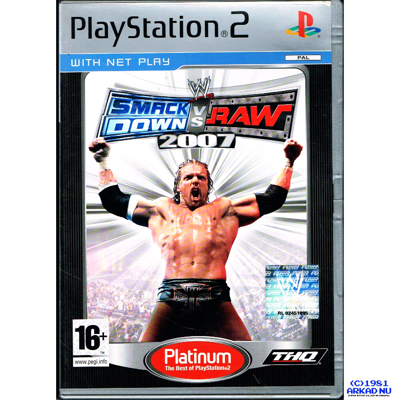 WWE SMACKDOWN VS RAW 2007 PS2