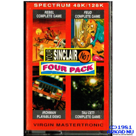 YOUR SINCLAIR FOUR PACK NO 1 OCT 1990 ZX SPECTRUM