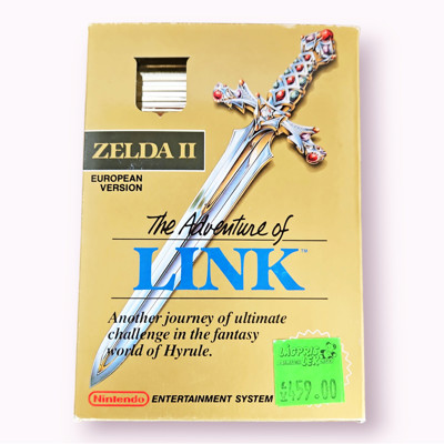 ZELDA II THE ADVENTURE OF LINK BIGBOX NES SCN