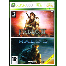 FABLE II + HALO 3 BUNDLE PACK XBOX 360