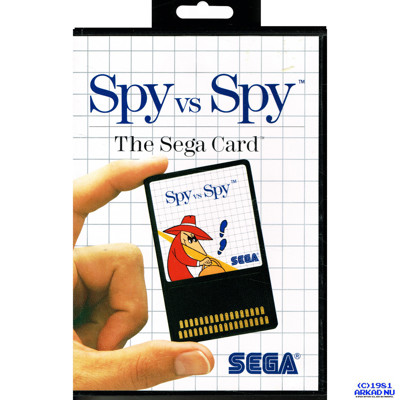 SPY VS SPY SEGA CARD MASTERSYSTEM