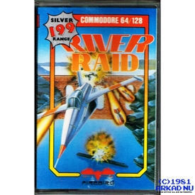 RIVER RAID C64 KASSETT