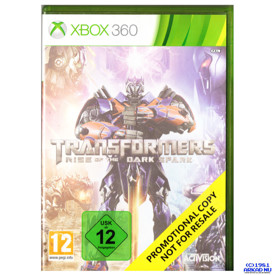 TRANSFORMERS RISE OF THE DARK SPARK XBOX 360 PROMO