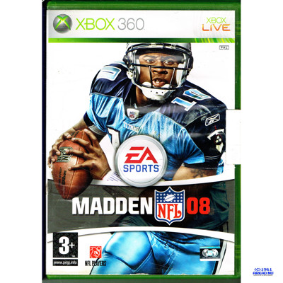 MADDEN NFL 08 XBOX 360
