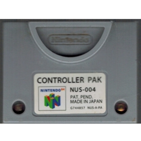 CONTROLLER PAK MINNESKORT ORIGINAL N64
