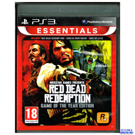 RED DEAD REDEMPTION GAME OF THE YEAR EDITION PS3