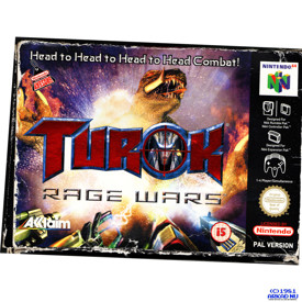 TUROK RAGE WARS N64 NINTENDO 64