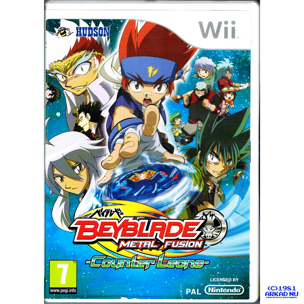 BEYBLADE METAL FUSION COUNTER LEONE WII - Have you played a classic today?