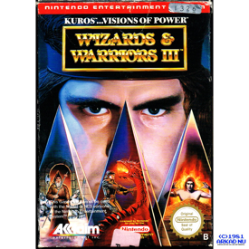 WIZARD & WARRIORS III KUROS VISIONS OF POWER NES SCN
