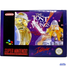 THE LOST VIKINGS II NORSE OF NORSEWEST SNES