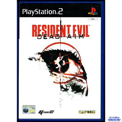 RESIDENT EVIL DEAD AIM PS2