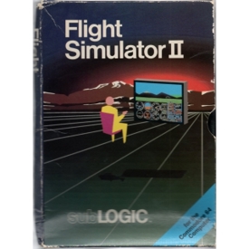 FLIGHT SIMULATOR II C64 DISK