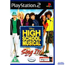 HIGH SCHOOL MUSICAL SING IT PS2