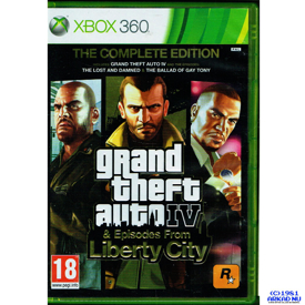 GRAND THEFT AUTO IV EPISODES FROM LIBERTY CITY COMPLETE EDITION XBOX 360