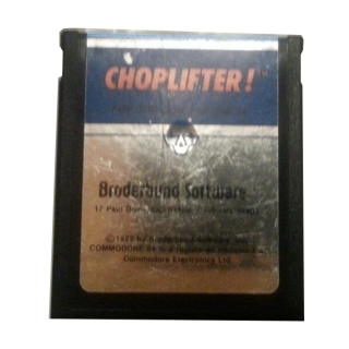 CHOPLIFTER C64 Cartridge