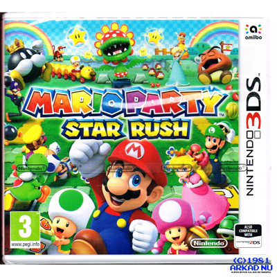 MARIO PARTY STAR RUSH 3DS