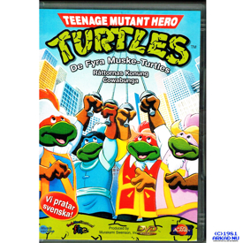 TEENAGE MUTANT HERO TURTLES DE FYRA MUSKETURTLES 4/7 DVD