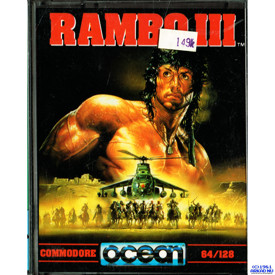 RAMBO III C64 KASSETT