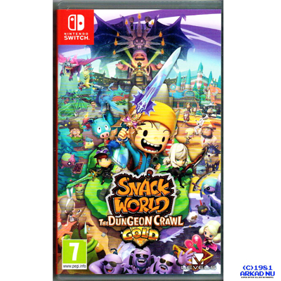 SNACK WORLD THE DUNGEON CRAWL GOLD SWITCH
