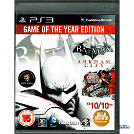BATMAN ARKHAM CITY GAME OF THE YEAR EDITION PS3