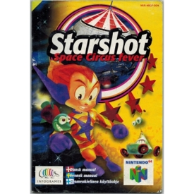 STARSHOT SPACE CIRCUS FEVER MANUAL N64 SCN