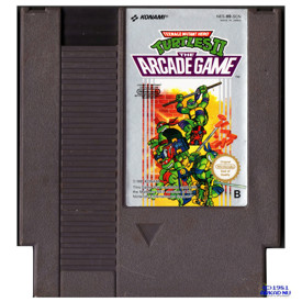 TEENAGE MUTANT HERO TURTLES II THE ARCADE GAME NES SCN