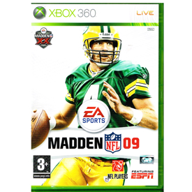 MADDEN NFL 09 XBOX 360
