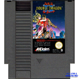 DOUBLE DRAGON II THE REVENGE NES DAS