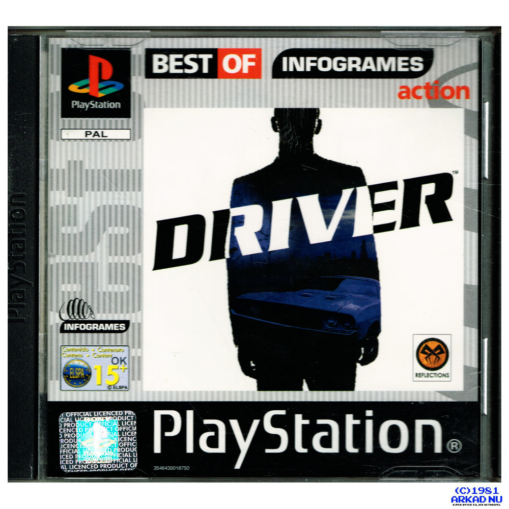 Driver PS1 (Jogo Mídia Física) (Original) (Seminovo) - Arena Games