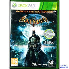 BATMAN ARKHAM ASYLUM GAME OF THE YEAR EDITION XBOX 360