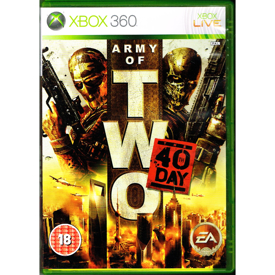 ARMY OF TWO THE 40TH DAY XBOX 360