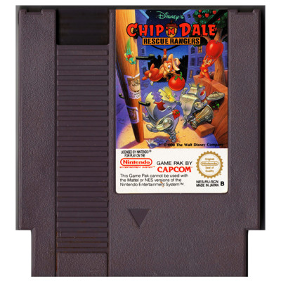 CHIP N DALE RESCUE RANGERS NES SCN
