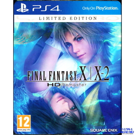 FINAL FANTASY X X2 HD REMASTER LIMITED EDITION PS4