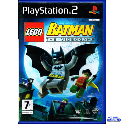 LEGO BATMAN THE VIDEOGAME PS2 HOLLÄNDSK UTGÅVA