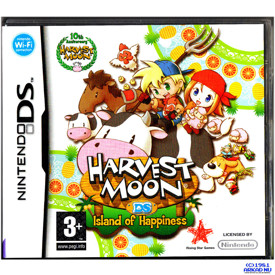 HARVEST MOON ISLAND OF HAPPINESS DS