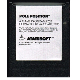 POLE POSITION C64 CARTRIDGE