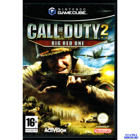 CALL OF DUTY 2 BIG RED ONE GAMECUBE