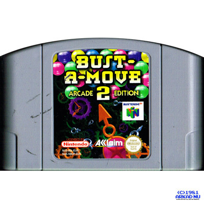 BUST A MOVE 2 ARCADE EDITION (PUZZLE BOBBLE 2) N64