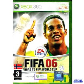 FIFA 06 ROAD TO FIFA WORLD CUP XBOX 360 NORSK UTGÅVA