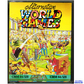 ALTERNATIVE WORLD GAMES C64 KASSETT