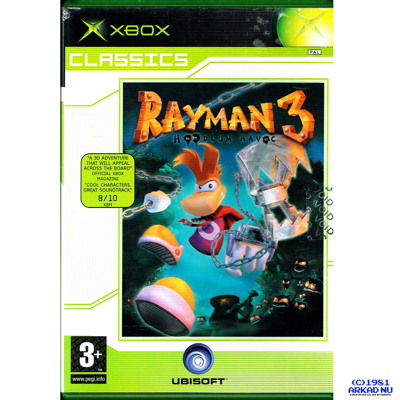 RAYMAN 3 HOODLUM HAVOC XBOX