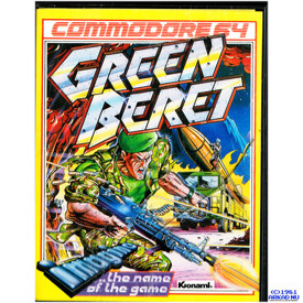 GREEN BERET C64 KASSETT