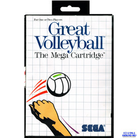 GREAT VOLLEYBALL MASTERSYSTEM
